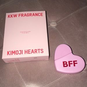 KKW Fragrance kimoji hearts BFF